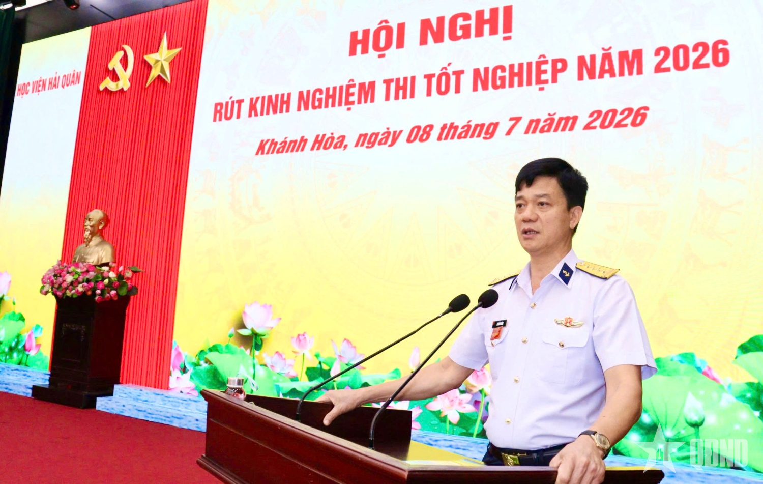 Học viện Hải quân ứng dụng hiệu quả công nghệ số trong kỳ thi tốt nghiệp